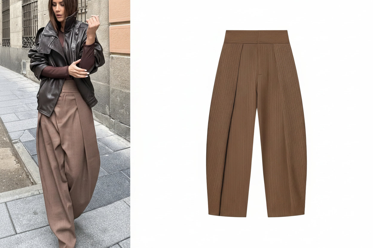 Wide-leg balloon-hose by JWANOFFIZIELL for women, featuring a relaxed fit and stylish design in the Damenhosen category.