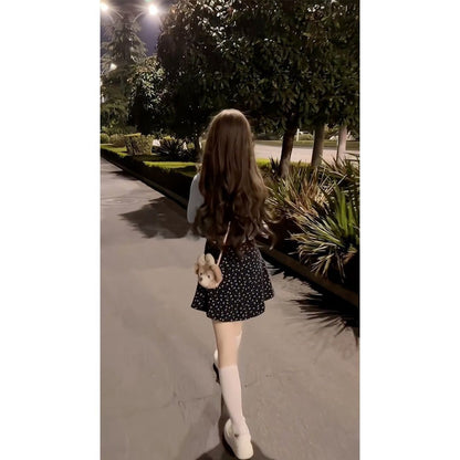 Women's Floral Mini Dress Spaghetti Straps Fitted