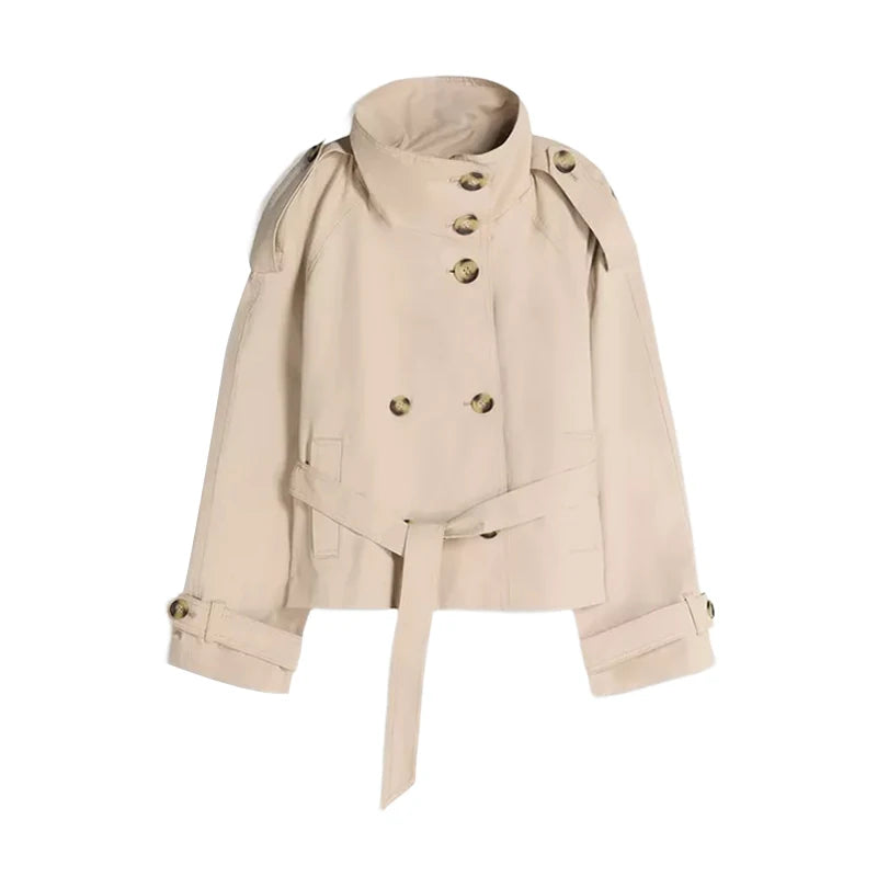 Trenchcoat Schnürung Elegant - JWANOFFIZIELL