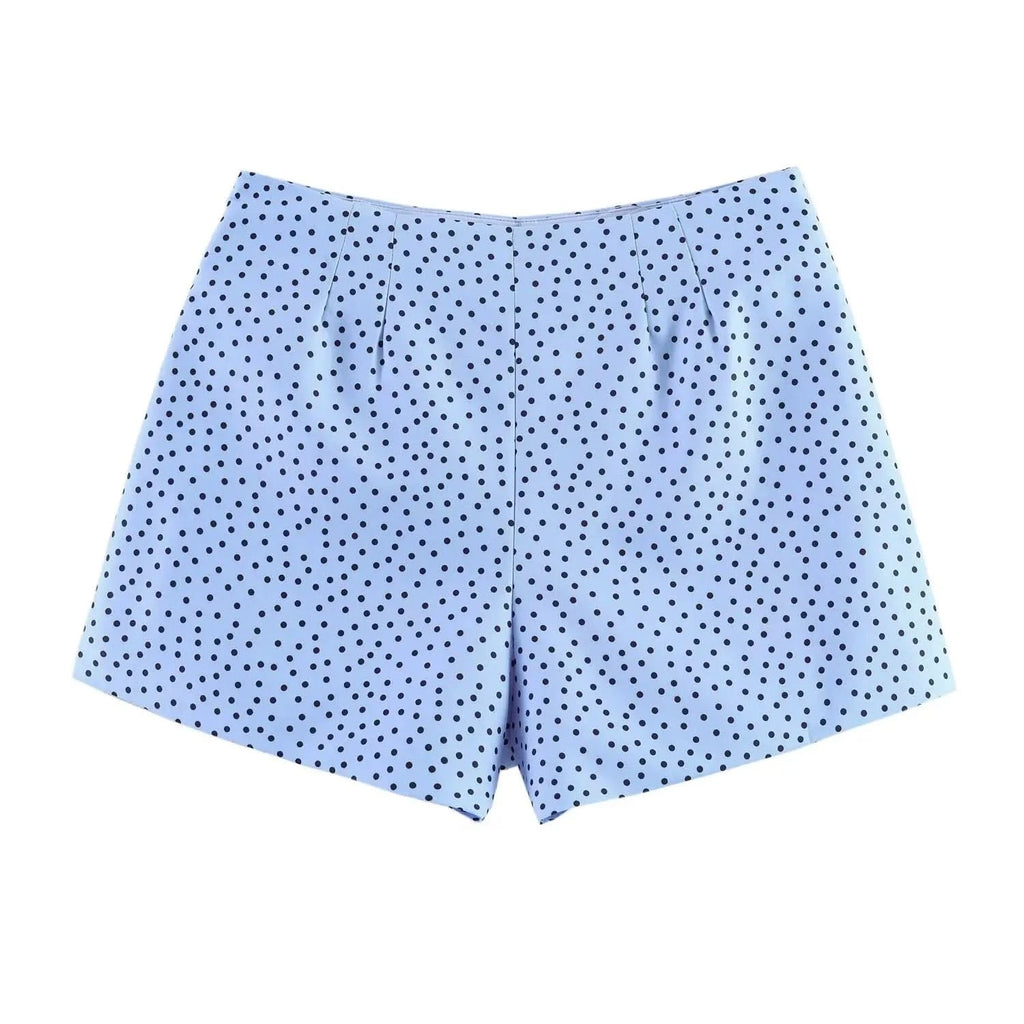 Punkte Halter Shorts-Set