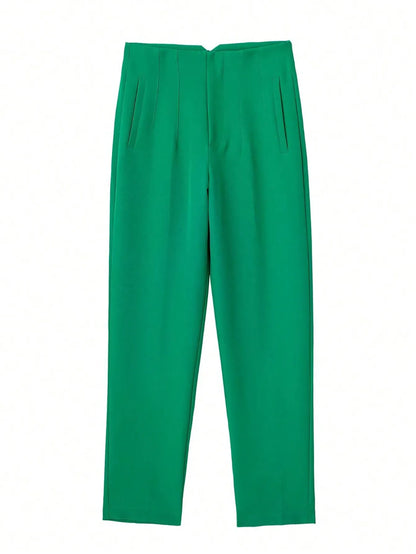Elegante Bleistifthose Damen – High-Waist Slim-Fit Büro-Hose in vielen Farben