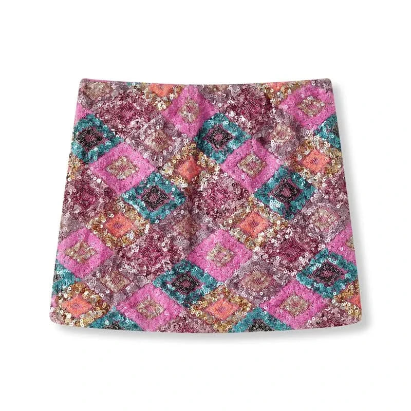 Pailletten Mini Rock