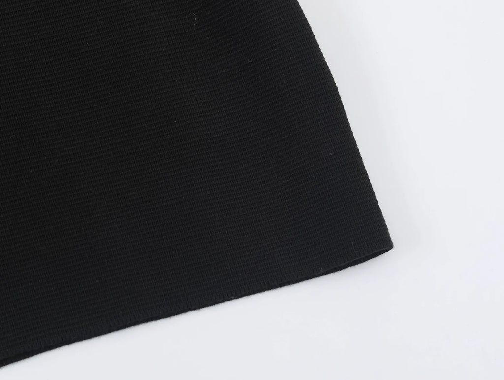 Strick-Cardigan Flare-Ärmel Gold - JWANOFFIZIELL