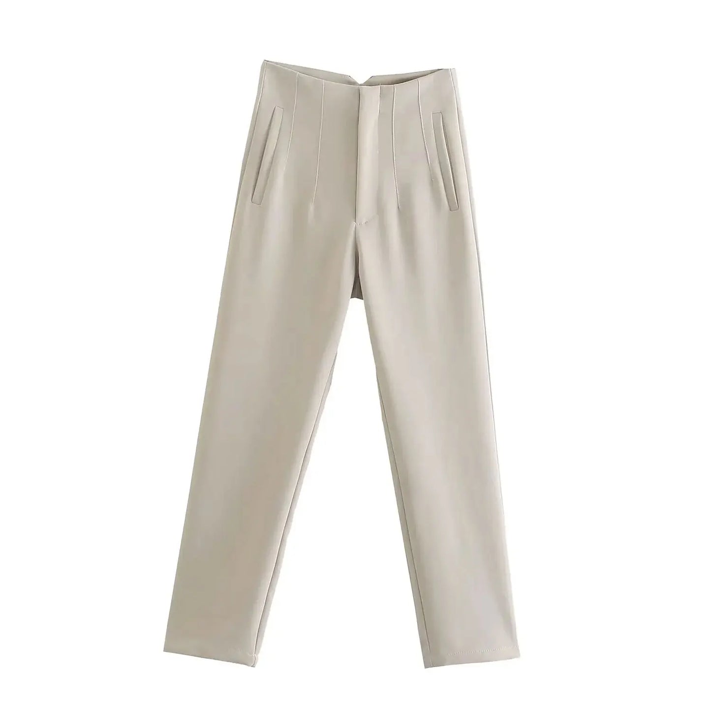 Elegante Bleistifthose Damen – High-Waist Slim-Fit Büro-Hose in vielen Farben