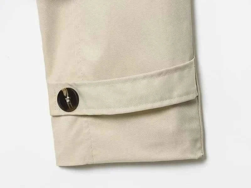 Kurzer Trenchcoat - JWANOFFIZIELL