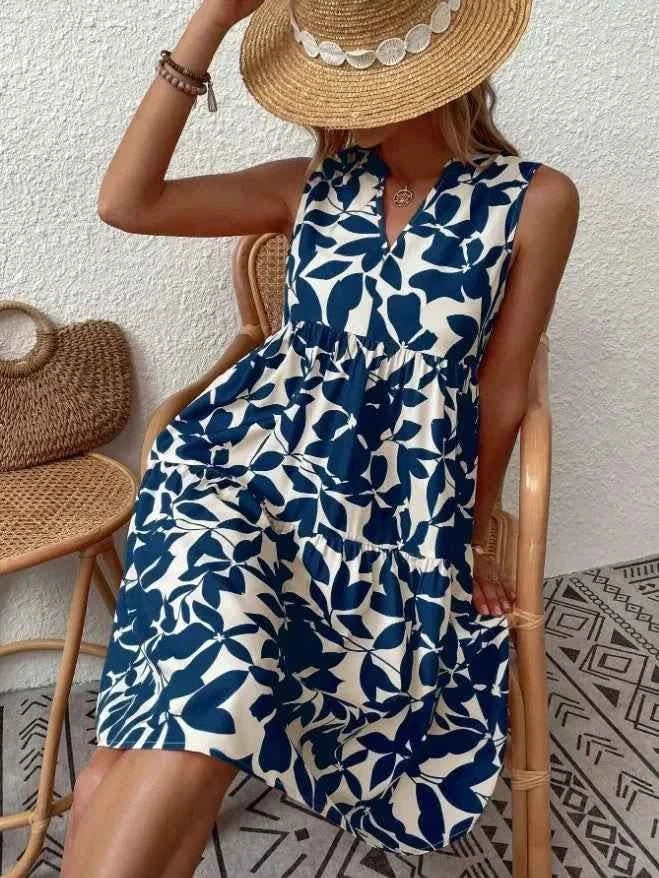 Boho Print Sommerkleid - JWANOFFIZIELL