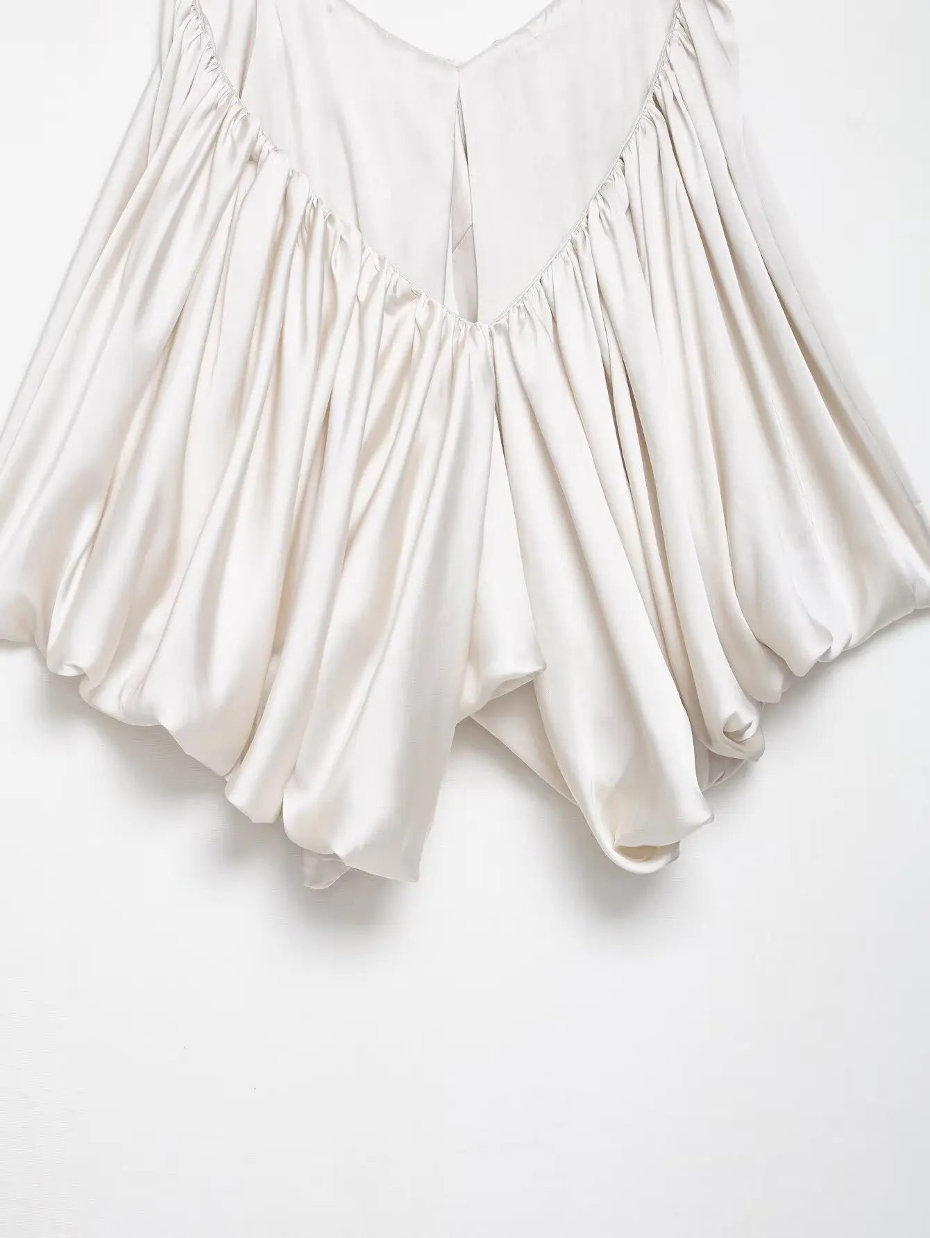 Satin Crop-Top Rückenfrei - JWANOFFIZIELL