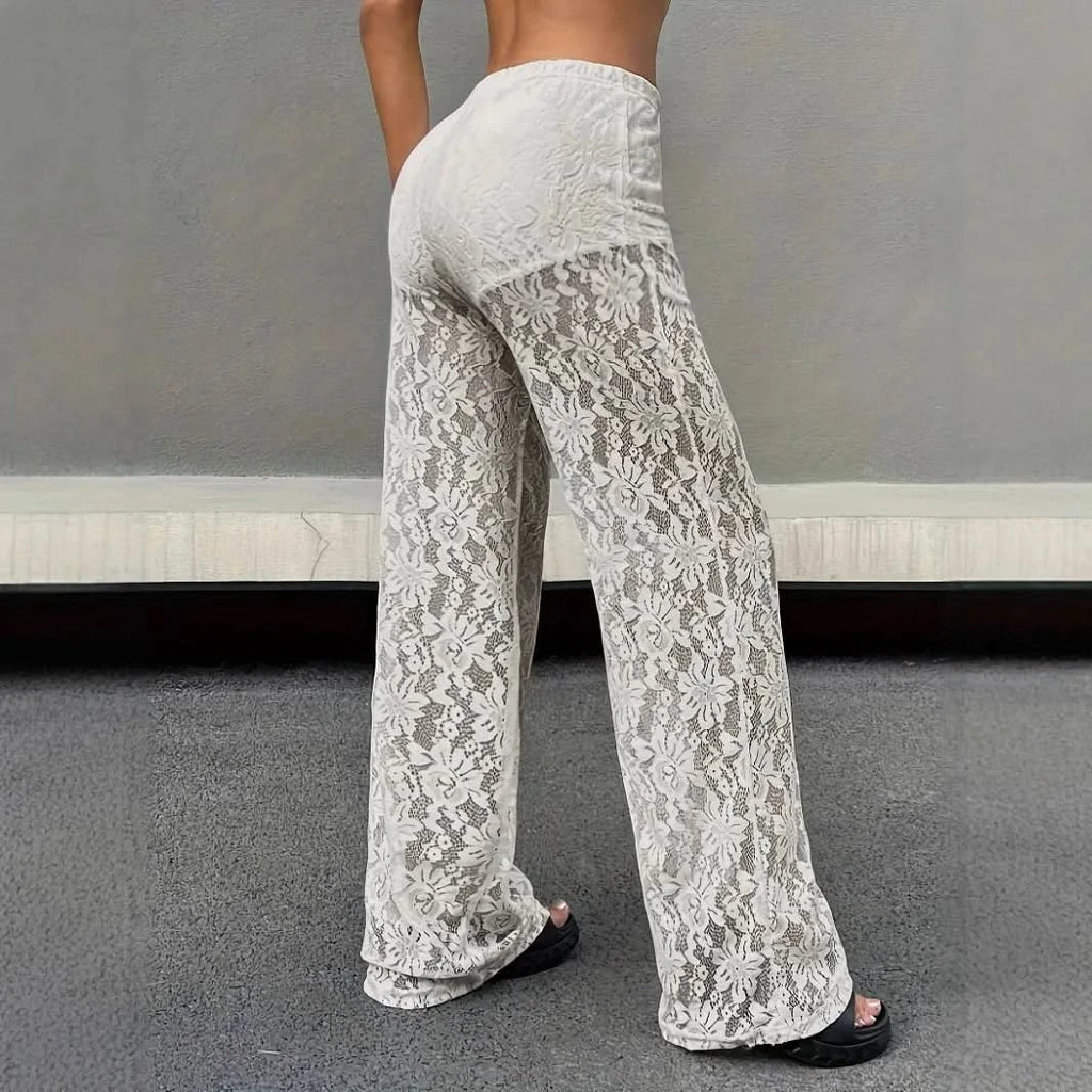 Jacquard Spitzen-Hose - JWANOFFIZIELL