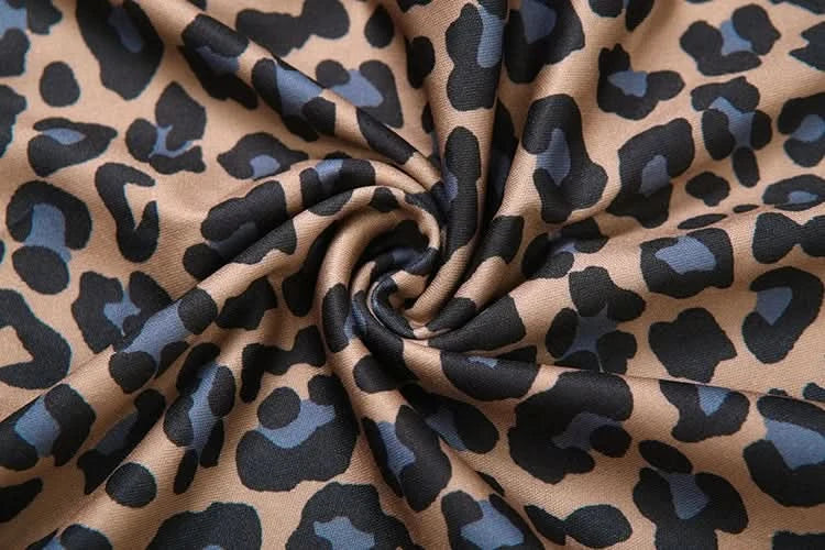 Leoparden Print Hose