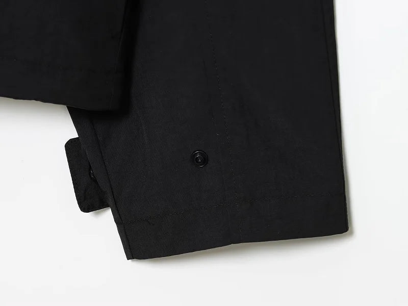Windjacke Cropped Schwarz - JWANOFFIZIELL