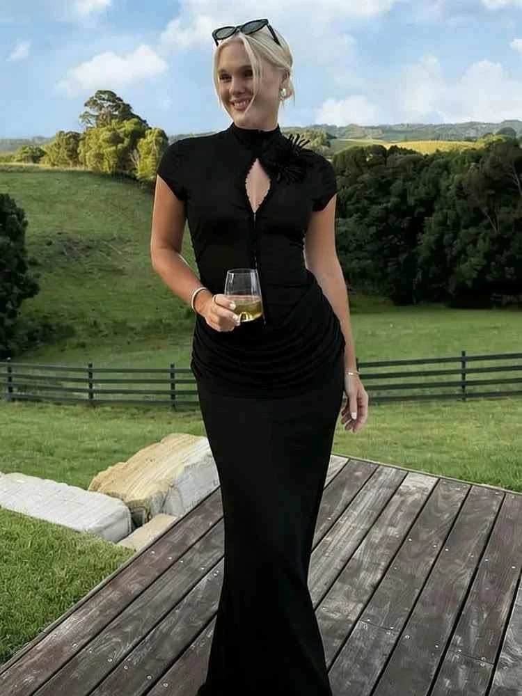 See-Through Maxi Kleid - JWANOFFIZIELL