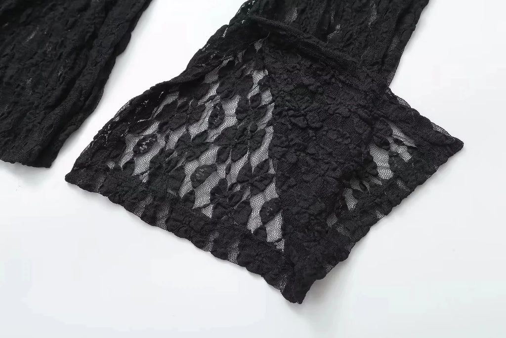 Spitzen-Set Y2K High-Waist - JWANOFFIZIELL