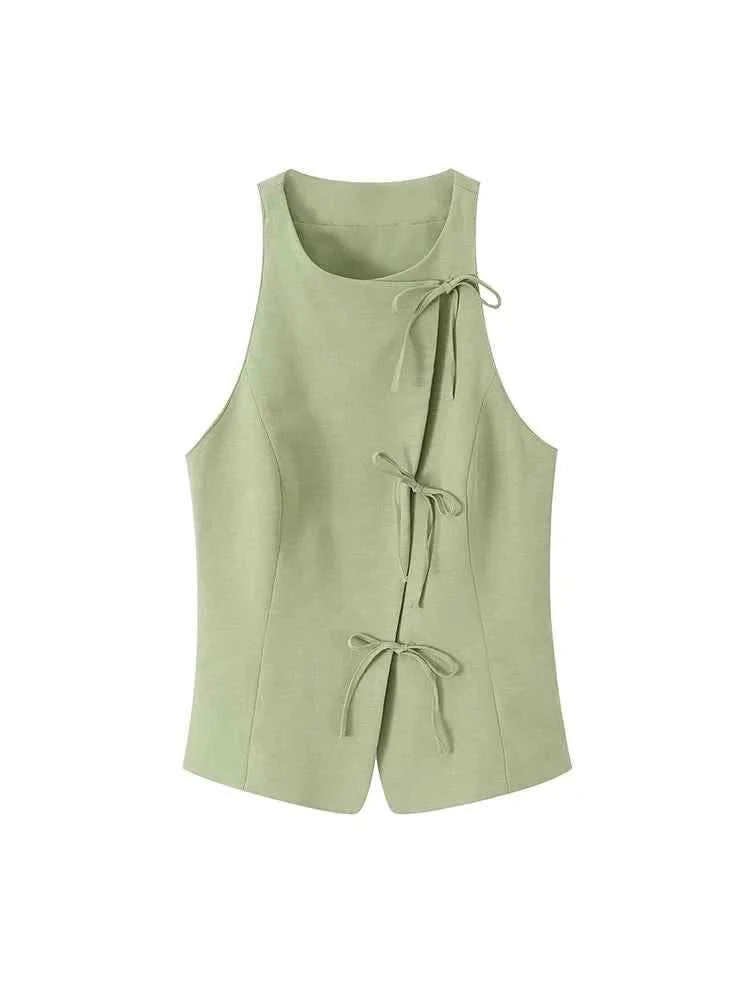 Rundhals Shorts Set