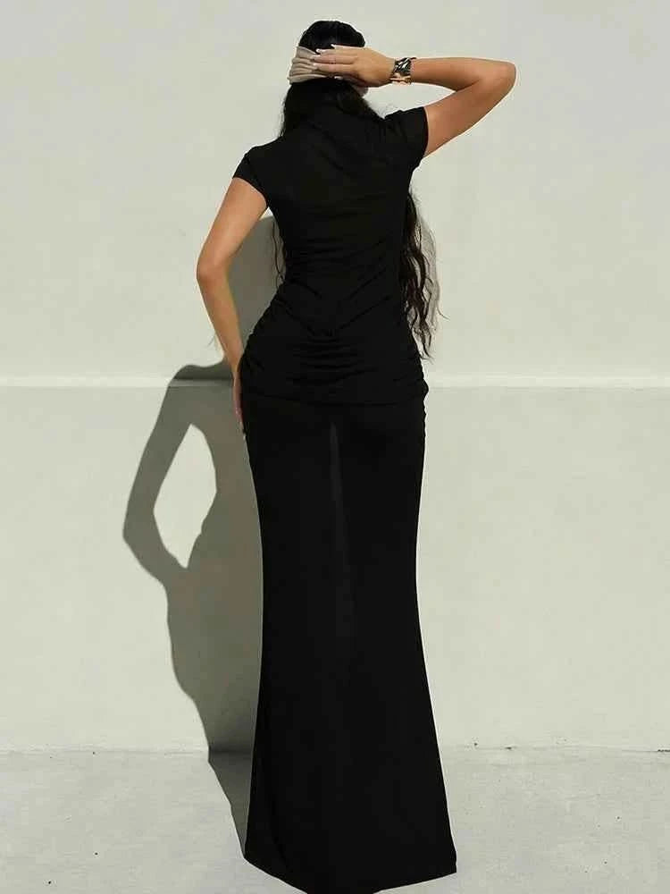 See-Through Maxi Kleid - JWANOFFIZIELL