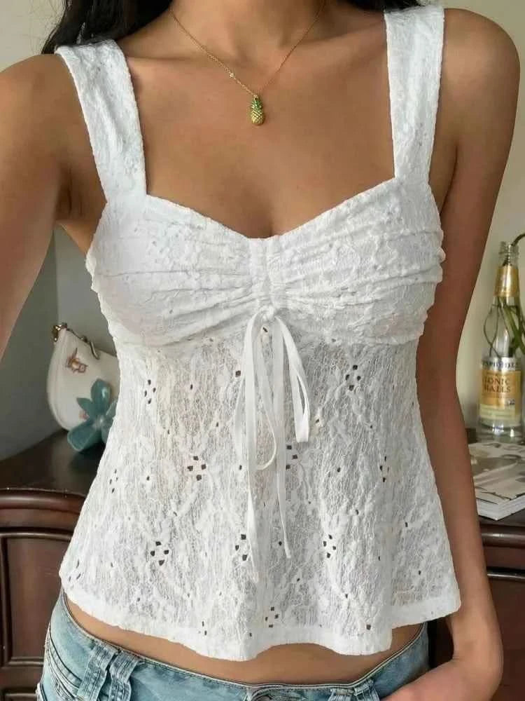 Spitzen Tank-Top