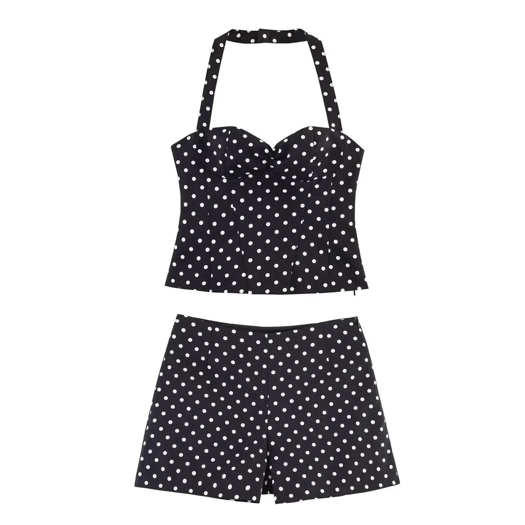 Punkte Halter Shorts-Set Punkte - JWANOFFIZIELL