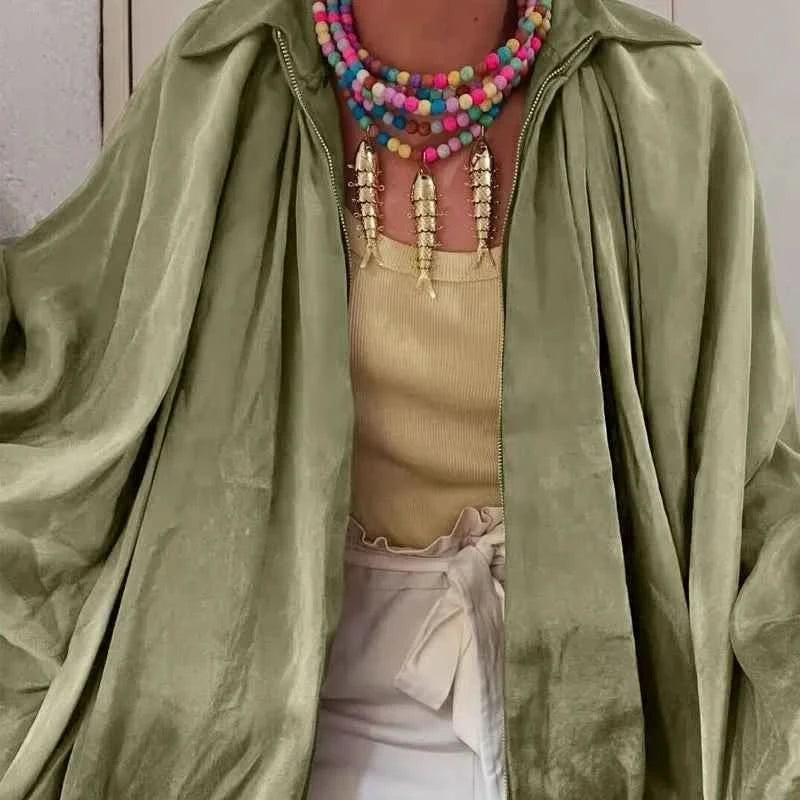 Oversized Bomber Jacke - JWANOFFIZIELL