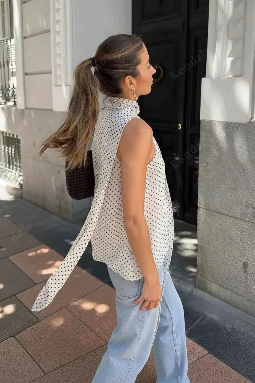 Halter-Top Polka-Dot - JWANOFFIZIELL