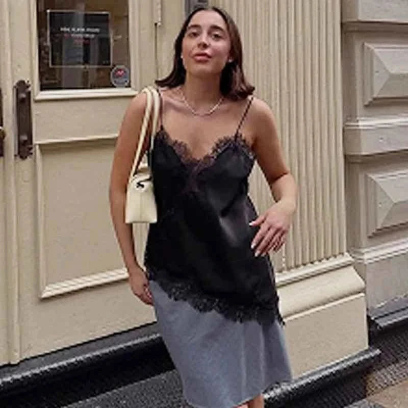 Spitzen Camisole Off-Shoulder - JWANOFFIZIELL