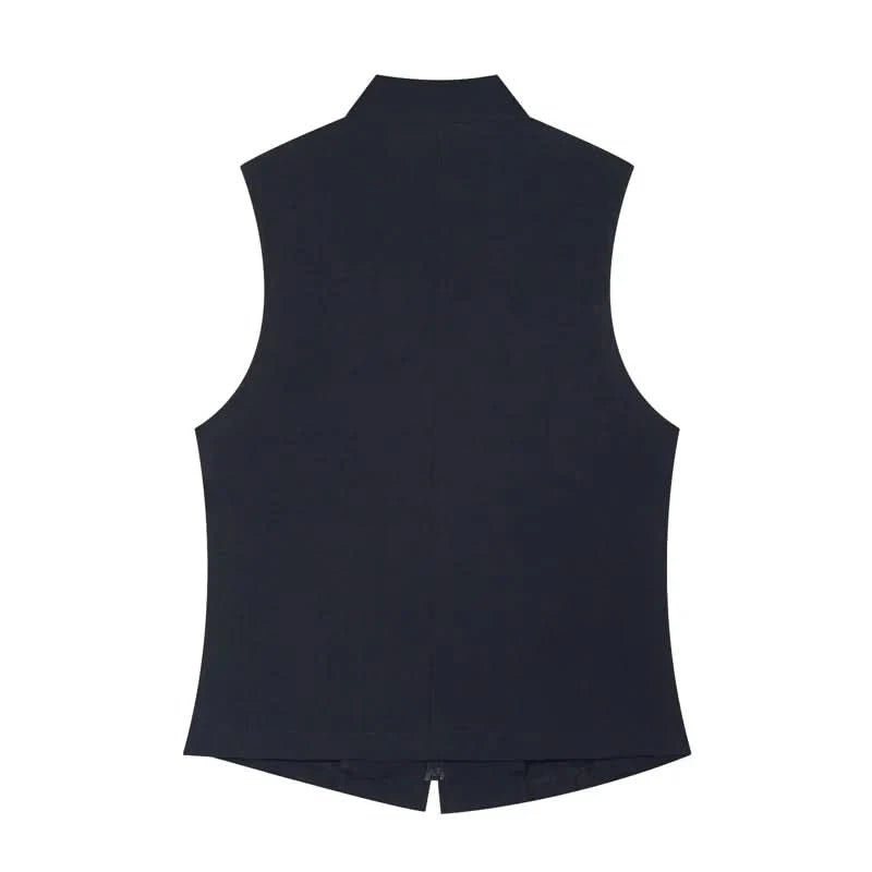 Ärmelloses Knopf-Shirt
