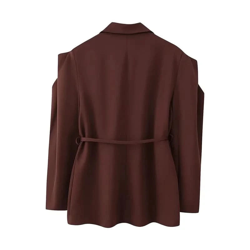 Print Schnür-Blazer