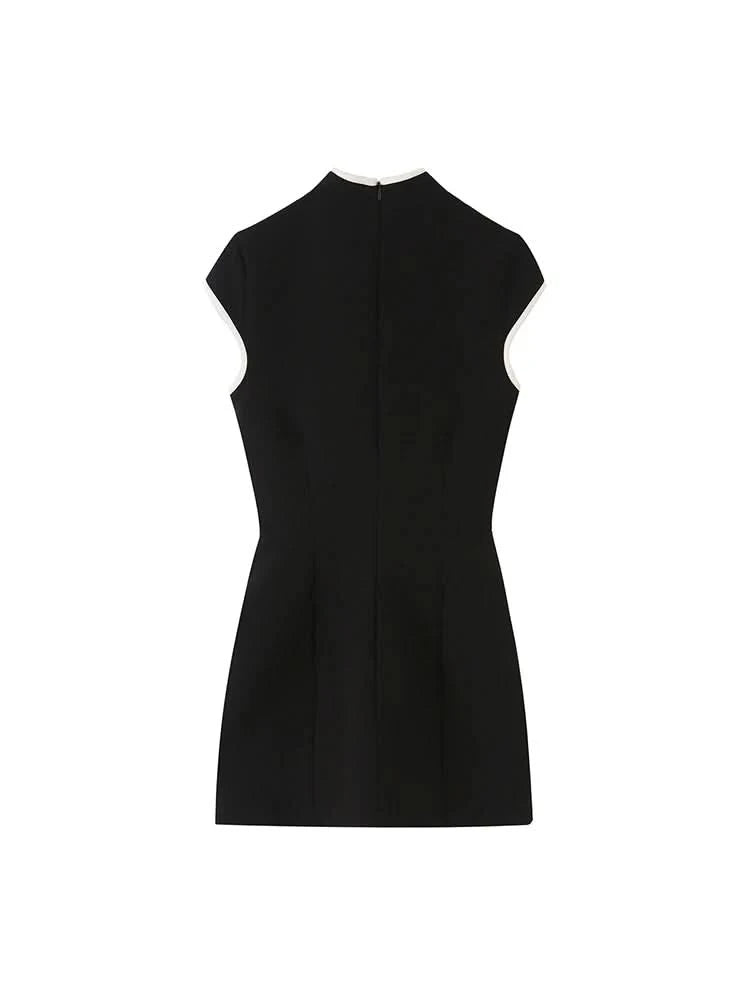 Cut-Out Mini Kleid