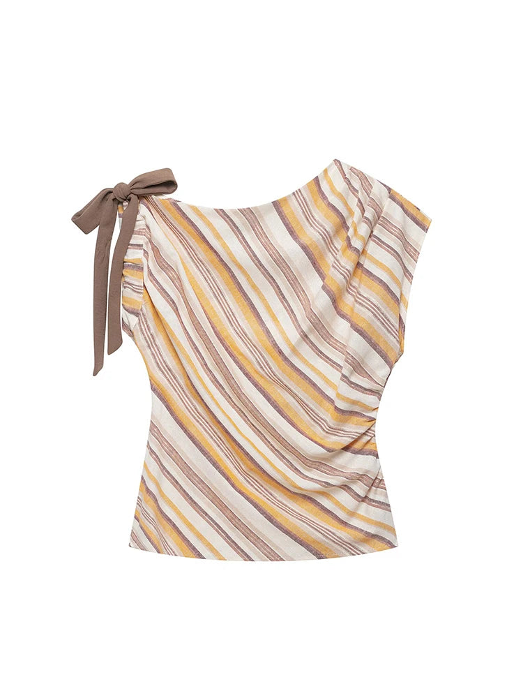 Streifen-Set Top & Wide-Leg Hose - JWANOFFIZIELL
