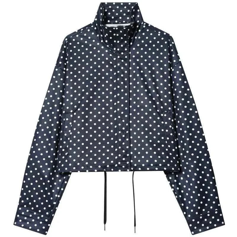 Polka Dot Bomber Jacke - JWANOFFIZIELL