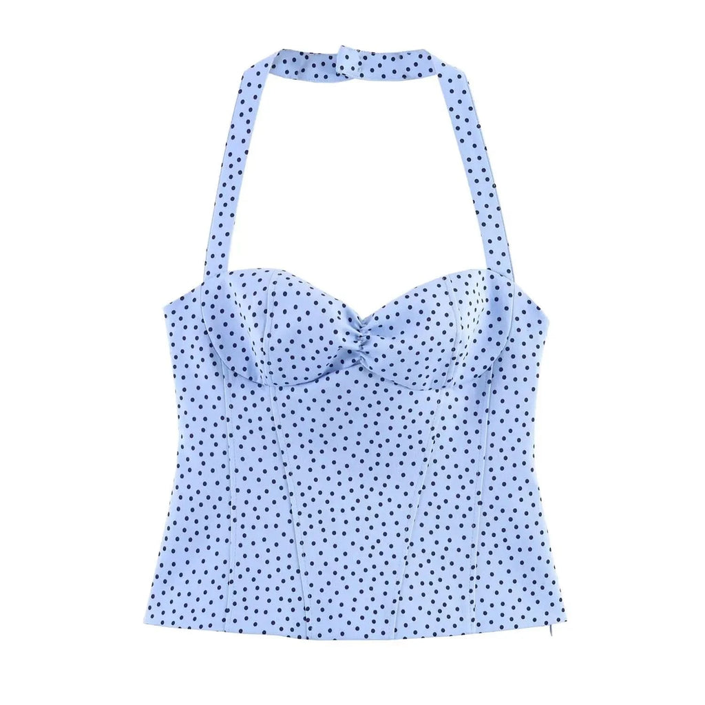Punkte Halter Shorts-Set