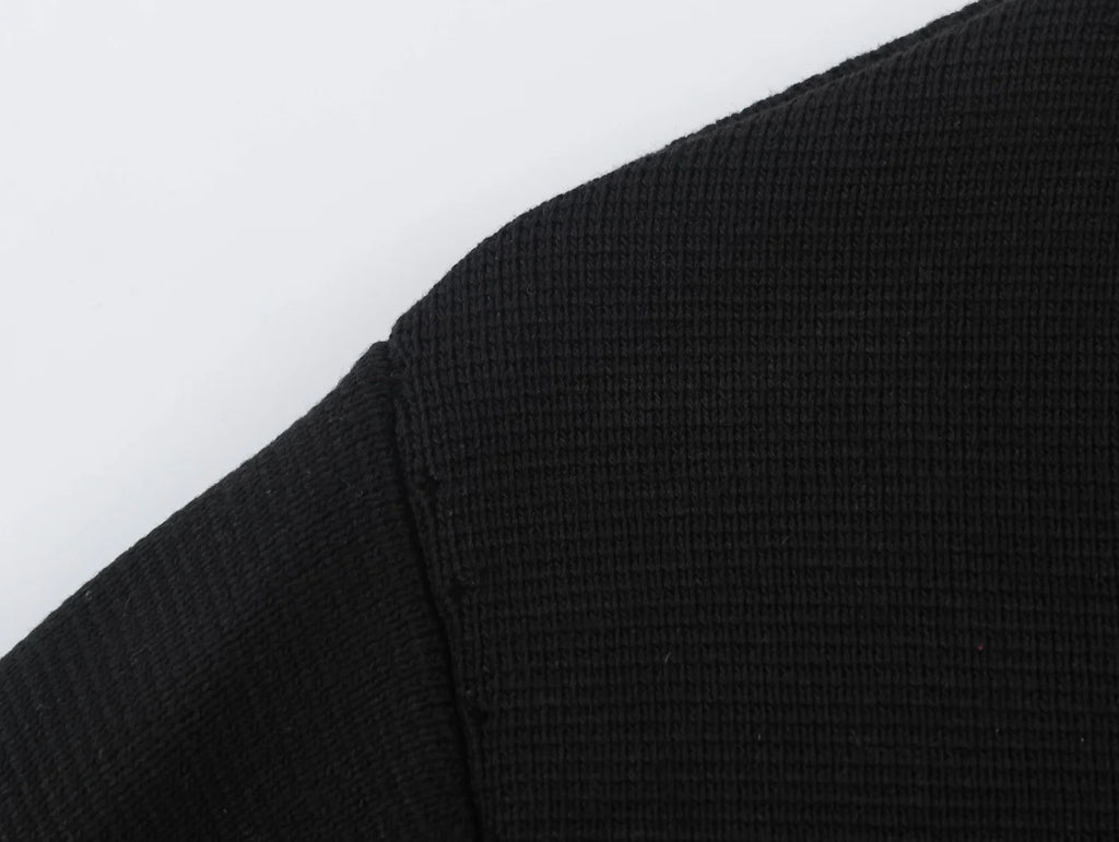 Strick-Cardigan Flare-Ärmel Gold - JWANOFFIZIELL