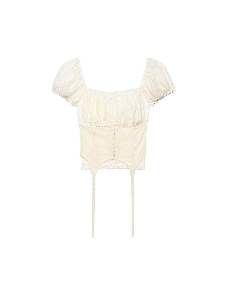Vintage Korsett-Top mit Spitze - JWANOFFIZIELL