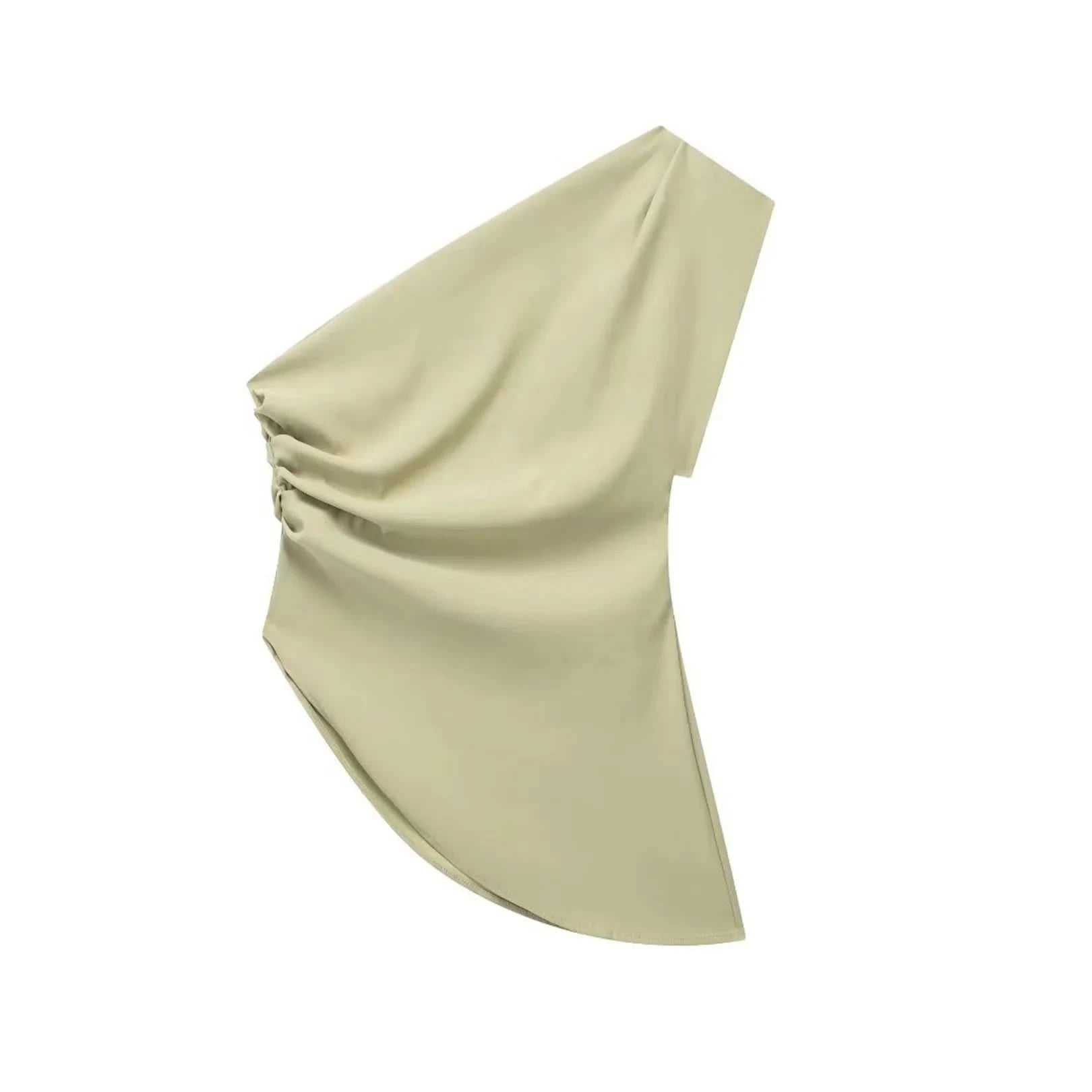 Asymmetrisches Off-Shoulder Top