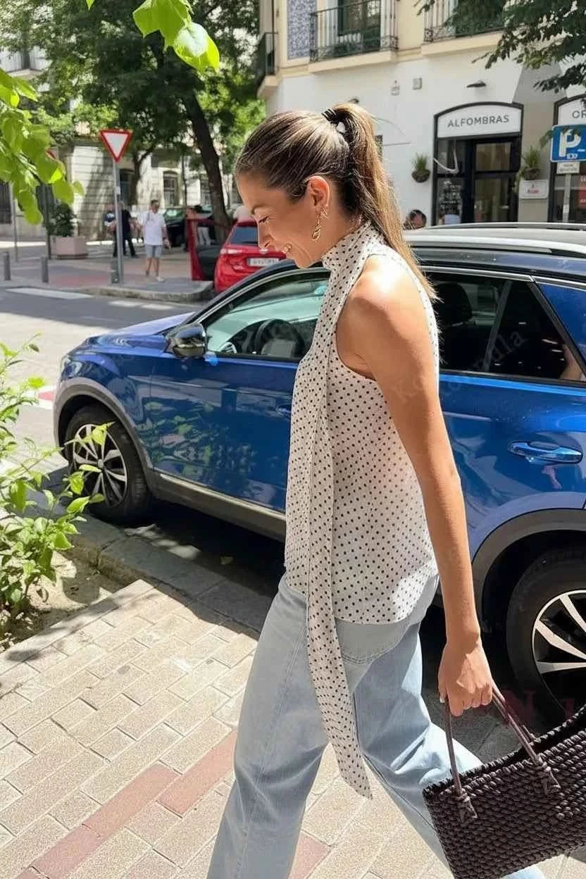 Halter-Top Polka-Dot - JWANOFFIZIELL