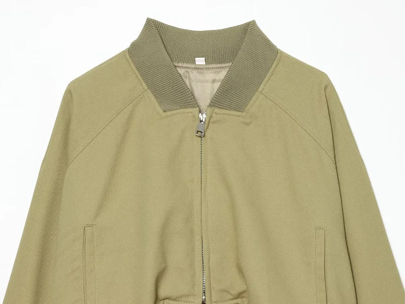 Varsity-Bomberjacke Khaki - JWANOFFIZIELL
