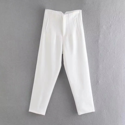 Elegante Bleistifthose Damen – High-Waist Slim-Fit Büro-Hose in vielen Farben