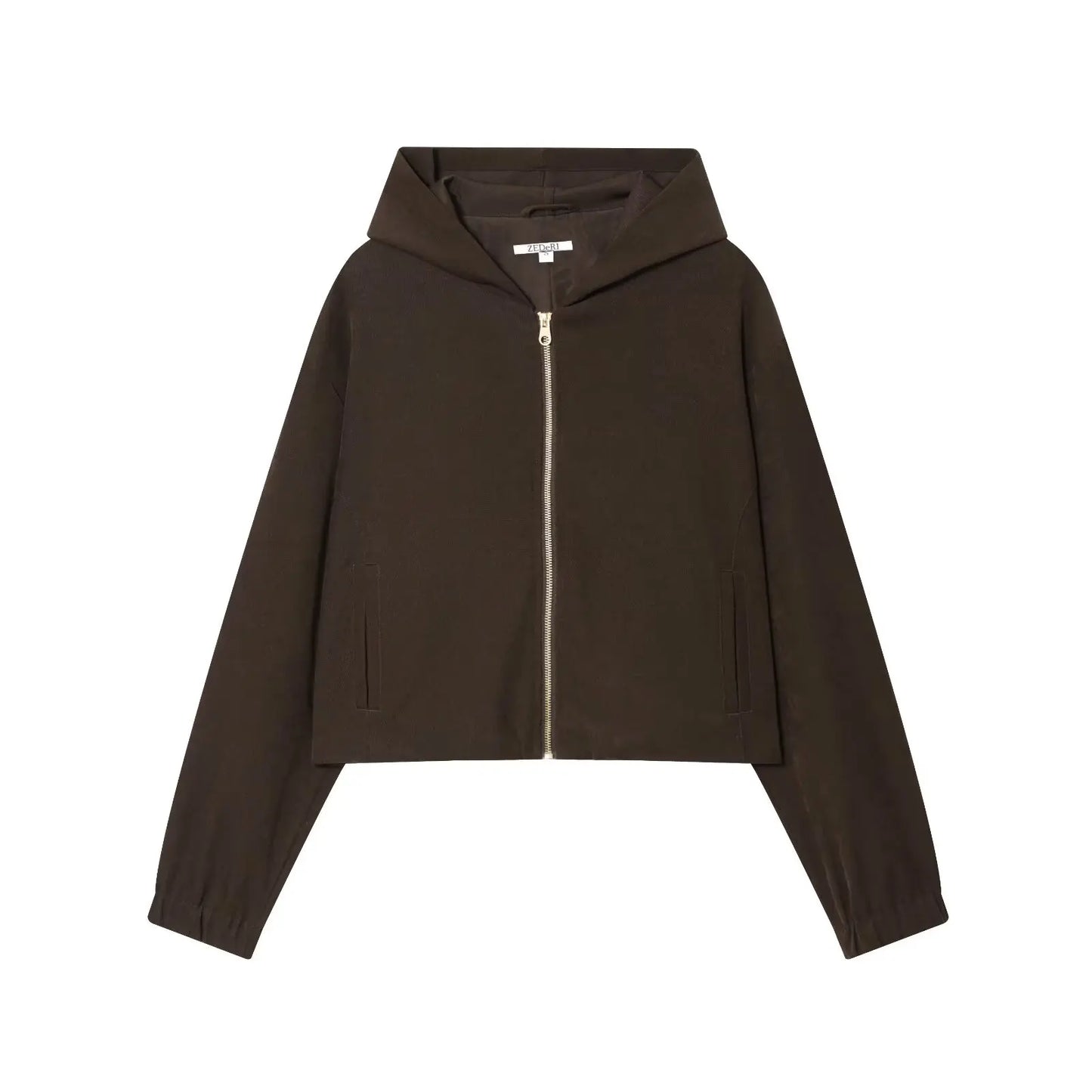 KONDALA Piloten-Jacken-Set Damen – Hoodie Jacke & Hose mit Kordelzug Herbst/Frühling