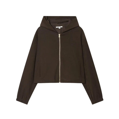 KONDALA Piloten-Jacken-Set Damen – Hoodie Jacke & Hose mit Kordelzug Herbst/Frühling