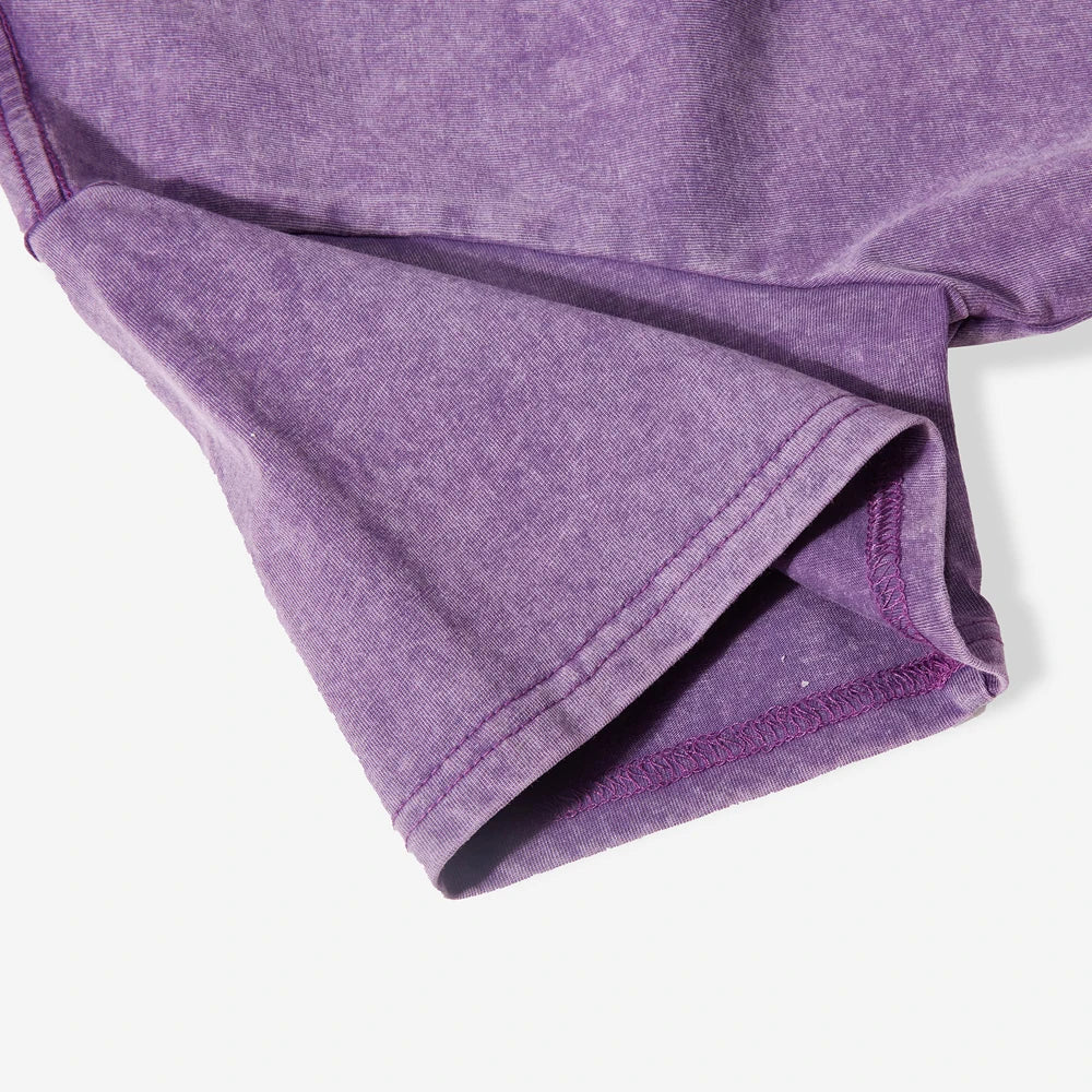 Washed Baumwoll Crop-Shirt Y2K - JWANOFFIZIELL