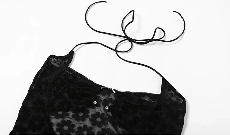 Neckholder Maxikleid