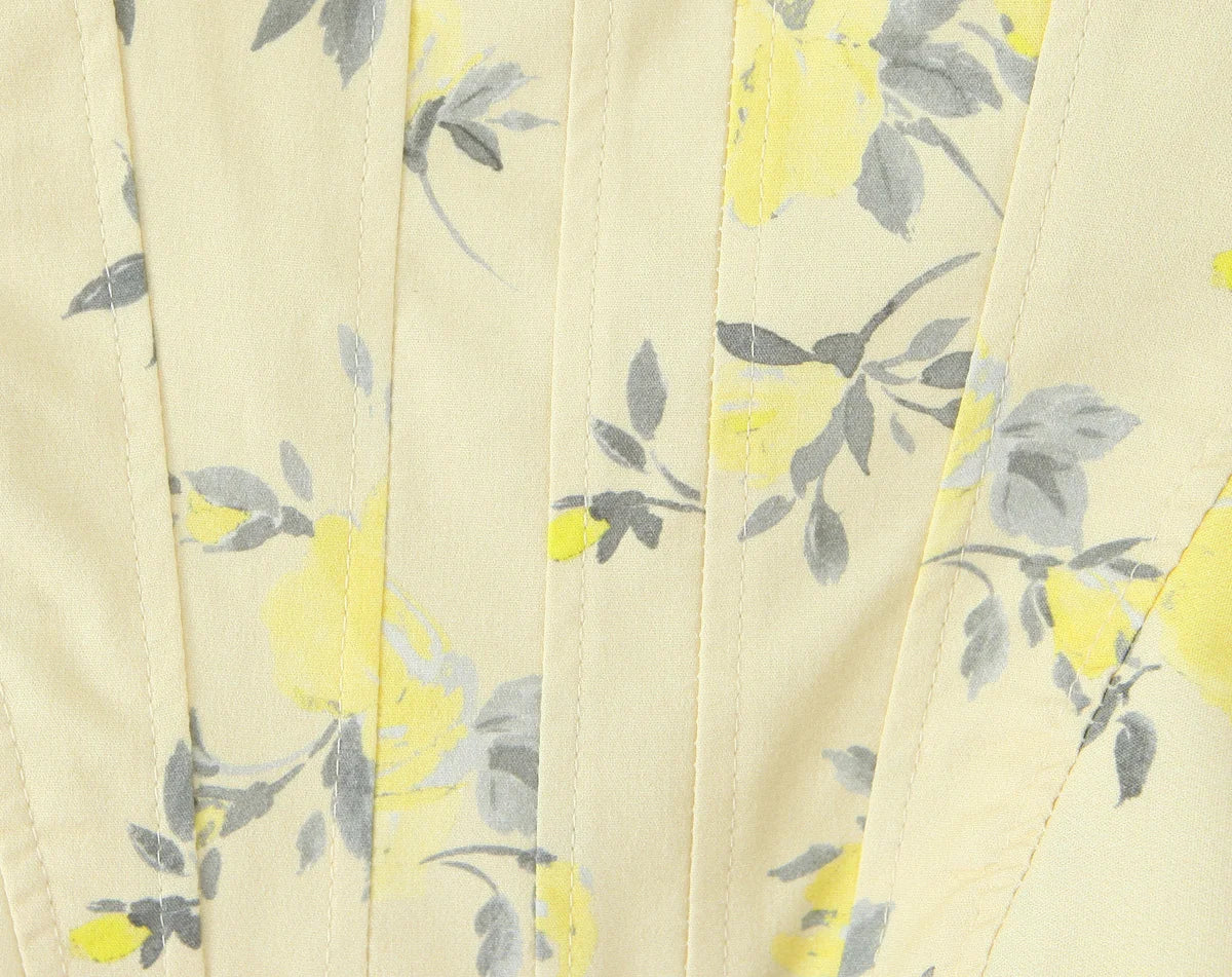 Korsett Cami-Top Blumenprint - JWANOFFIZIELL