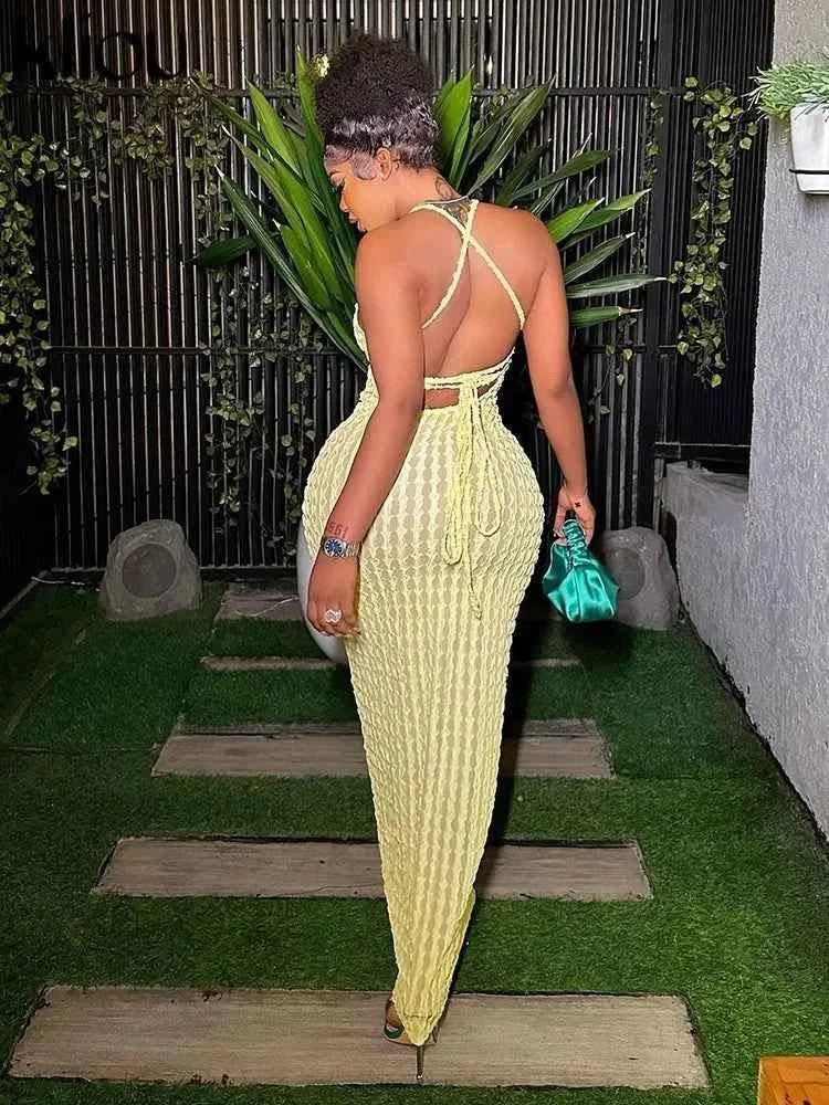 Bandage Maxi Kleid - JWANOFFIZIELL