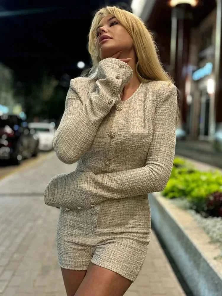 Cardigan Jumpsuit