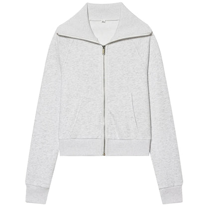 Trendige Fleece Flared-Hose mit Hohem Bund – Weiche Ausgestellte Freizeithose