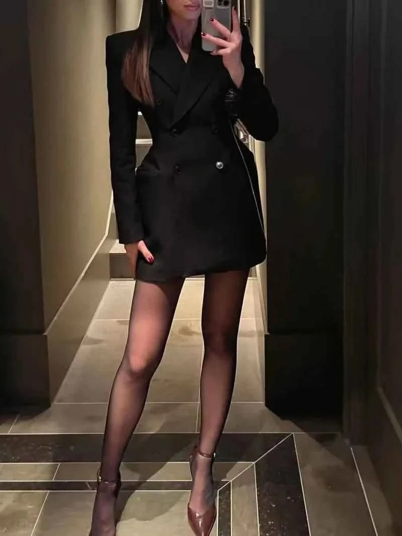 Doppelstoff-Blazer Midi - JWANOFFIZIELL