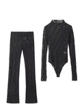Spitzen-Set Y2K High-Waist - JWANOFFIZIELL