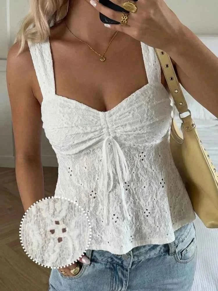 Spitzen Tank-Top