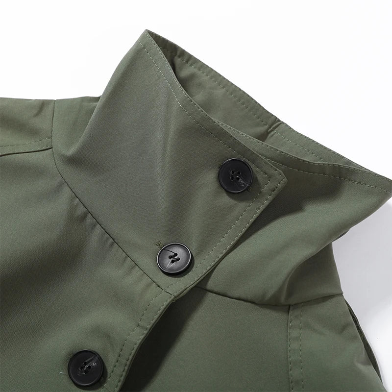 Trenchcoat Schnürung Elegant - JWANOFFIZIELL