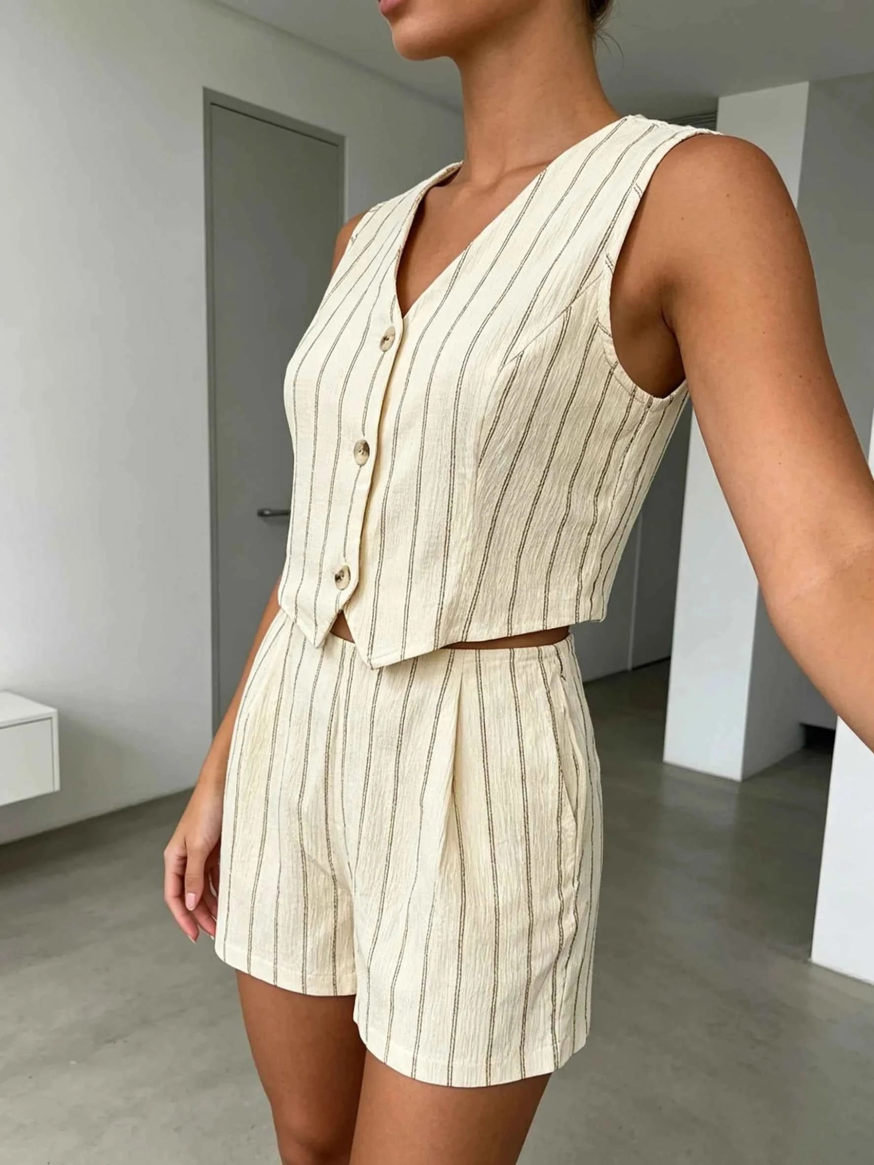 Strickweste Set