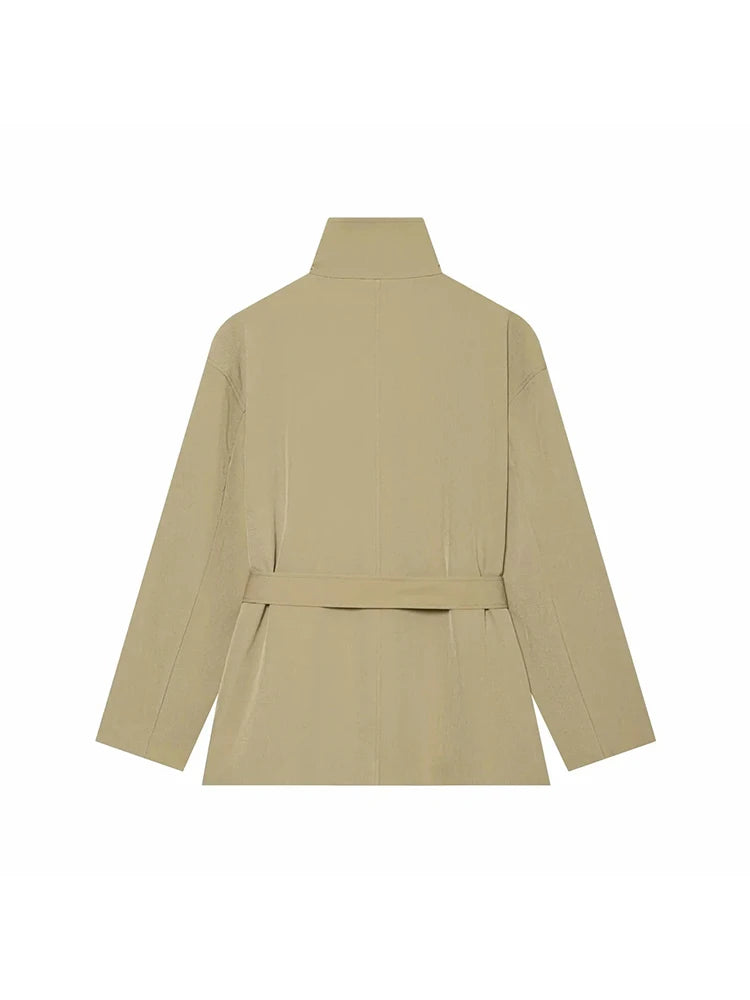 Trenchcoat Kurz mit Gürtel - JWANOFFIZIELL