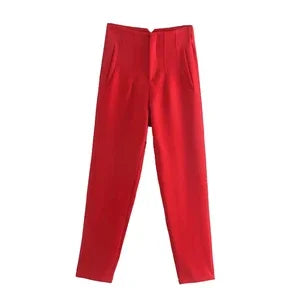 Elegante Bleistifthose Damen – High-Waist Slim-Fit Büro-Hose in vielen Farben
